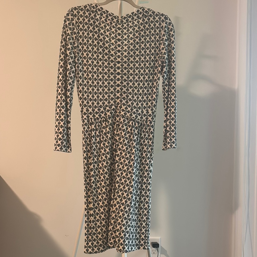 Tory Burch Patterned Long Sleeve Dress - Picture 6 of 9